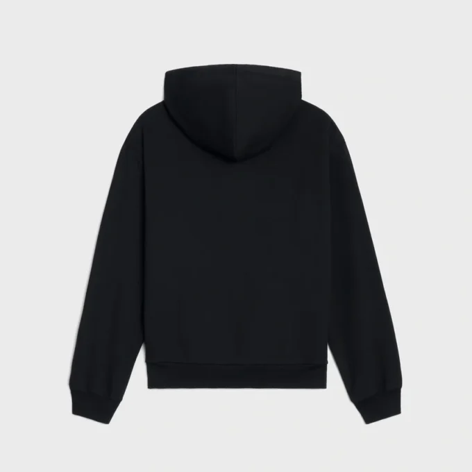 Sudadera holgada con capucha Triomphe en cachemira y algodón Sudadera holgada con capucha Triomphe en cachemira y algodón