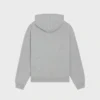 Sudadera holgada con capucha y cremallera en felpa de algodón Sudadera holgada con capucha y cremallera en felpa de algodón