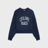 Sudadera holgada de felpa de algodón Sudadera holgada de felpa de algodón