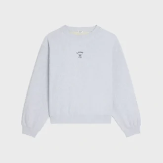 Sudadera holgada de felpa de algodón