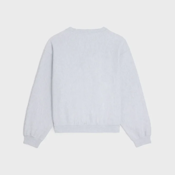 Sudadera holgada de felpa de algodón Sudadera holgada de felpa de algodón