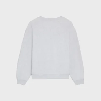 Sudadera holgada de felpa de algodón