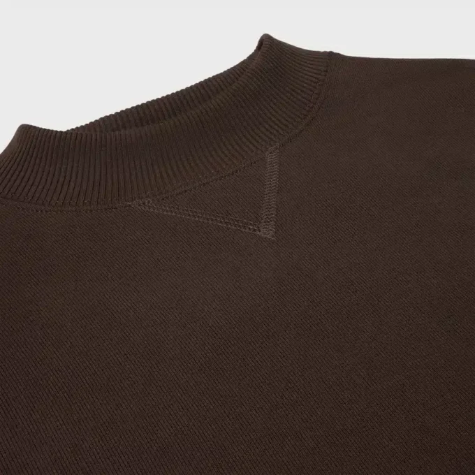 Sudadera holgada de felpa de algodón Sudadera holgada de felpa de algodón