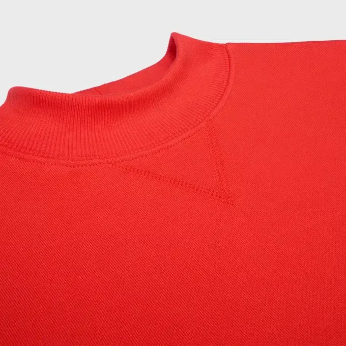 Sudadera holgada de felpa de algodón Sudadera holgada de felpa de algodón