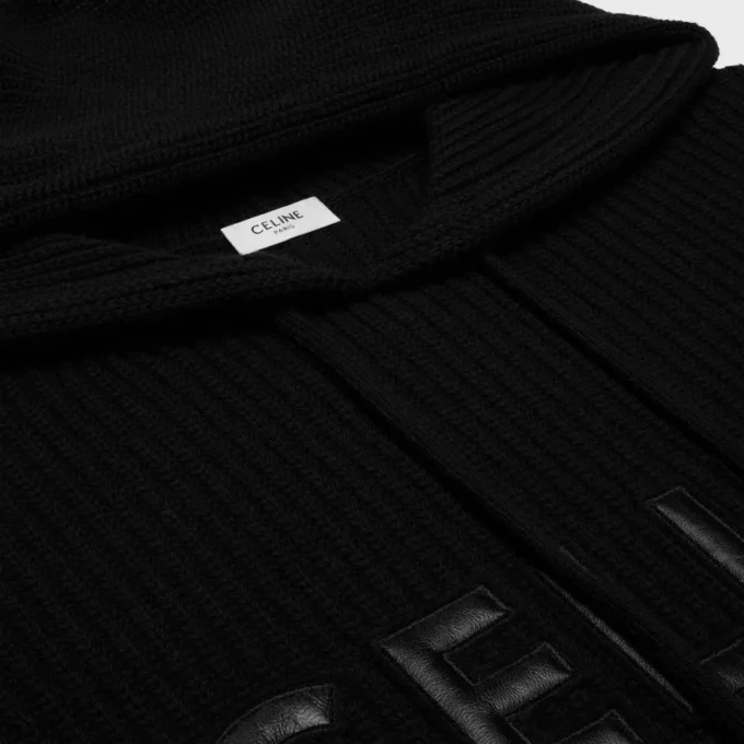 Suéter con capucha de CELINE en lana Monochroms Suéter con capucha de CELINE en lana Monochroms
