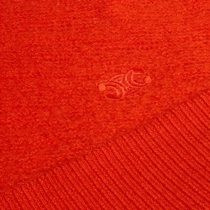 Suéter de cuello redondo de lana Suéter de cuello redondo de lana