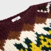 Suéter de cuello redondo en lana Fair Isle