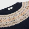 Suéter de cuello redondo en lana Fair Isle Triomphe Suéter de cuello redondo en lana Fair Isle Triomphe