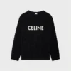 Suéter oversize CELINE de lana acanalada Suéter oversize CELINE de lana acanalada