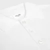 Suéter polo de algodón fino Suéter polo de algodón fino