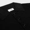 Suéter polo de algodón fino Suéter polo de algodón fino