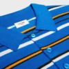 Suéter polo de manga corta en algodón fino Suéter polo de manga corta en algodón fino