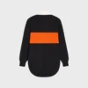 Suéter polo oversize de lana Suéter polo oversize de lana