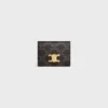 Tarjetero plegable Triomphe Canvas en lona Triomphe Canvas Tarjetero plegable Triomphe Canvas en lona Triomphe Canvas