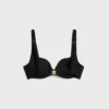 Top balconette en jersey mate Top balconette en jersey mate