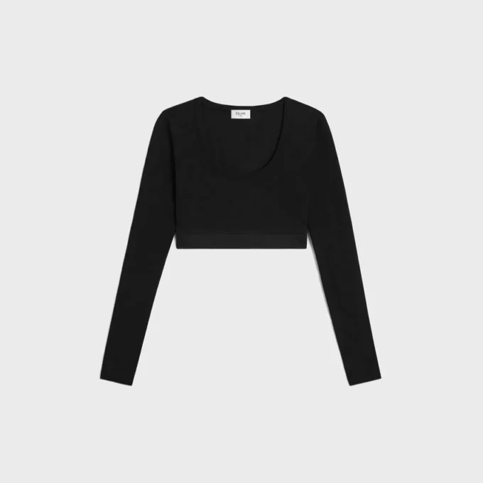 Top corto Triomphe en viscosa deportiva Top corto Triomphe en viscosa deportiva