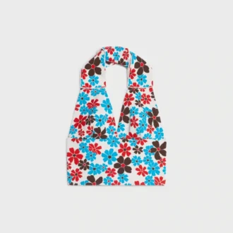 Top en jacquard de poliamida