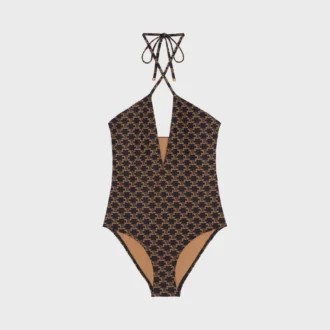 Traje de baño en jersey Monogram