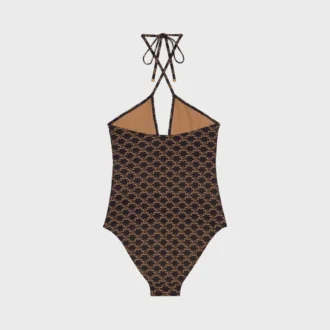 Traje de baño en jersey Monogram