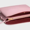 Trio Flap en piel de cordero lisa Trio Flap en piel de cordero lisa