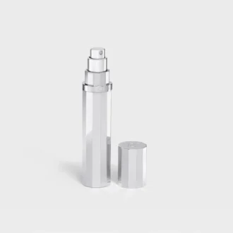 Vaporizador de viaje plateado y recambios Eau de Parfum 2 x 15 ml
