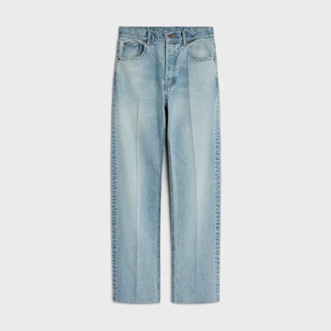 Vaqueros boyfriend 001 en denim de algodón Vaqueros boyfriend 001 en denim de algodón