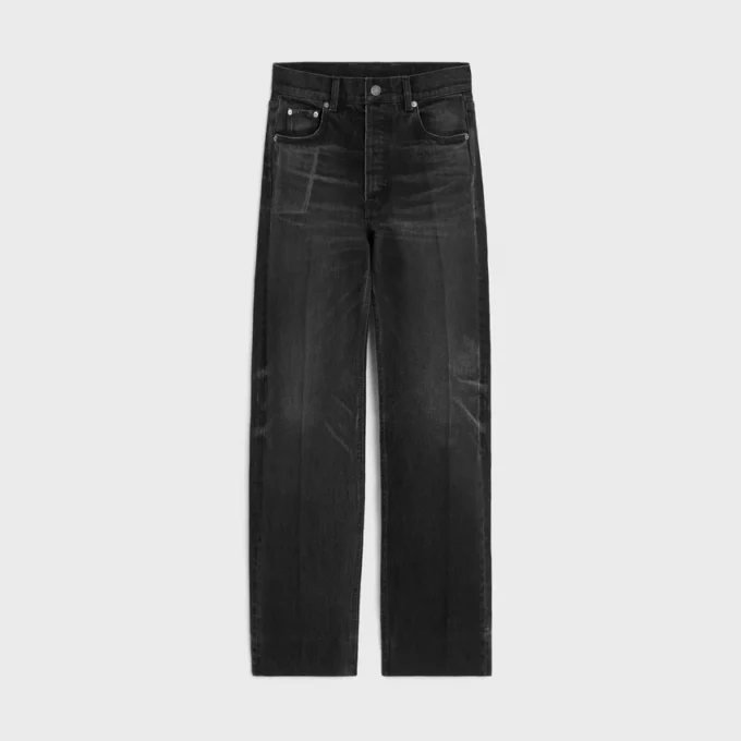 Vaqueros boyfriend 001 en denim de algodón Vaqueros boyfriend 001 en denim de algodón