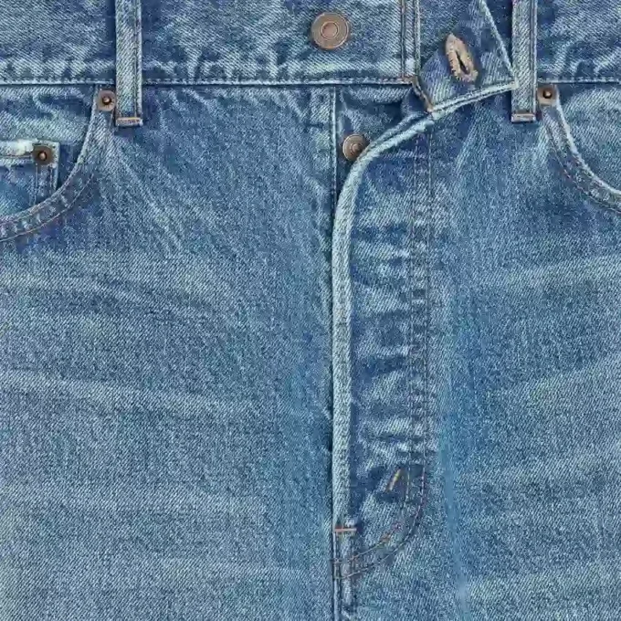 Vaqueros boyfriend 001 en denim de algodón Vaqueros boyfriend 001 en denim de algodón