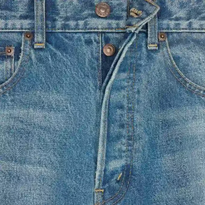 Vaqueros boyfriend 001 en denim de algodón Vaqueros boyfriend 001 en denim de algodón