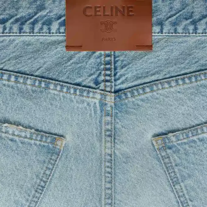 Vaqueros boyfriend 001 en denim de algodón Vaqueros boyfriend 001 en denim de algodón