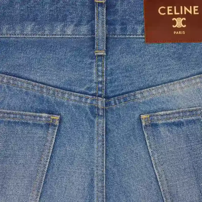 Vaqueros Jolene en denim de algodón