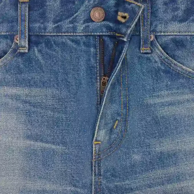 Vaqueros Jolene en denim de algodón