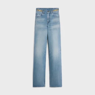 Vaqueros Kitty en denim lavado Pismo