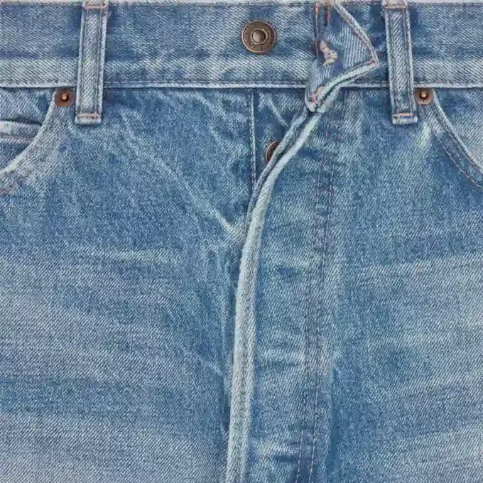 Vaqueros Wesley en denim de algodón
