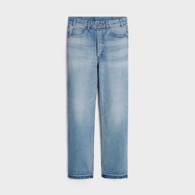 Vaqueros Wesley en denim lavado Pismo