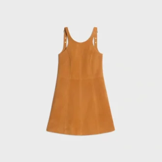 Vestido de gamuza