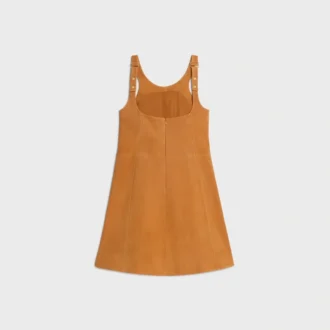 Vestido de gamuza
