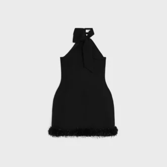 Vestido de lana tricotina