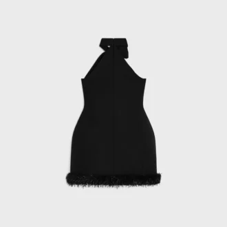 Vestido de lana tricotina