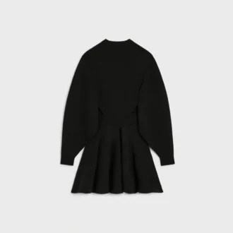 Vestido mini de lana