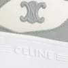 Zapatilla con cuña en bloque de piel de becerro y ante Zapatilla con cuña en bloque de piel de becerro y ante