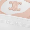 Zapatilla con cuña en bloque de piel de becerro y ante Zapatilla con cuña en bloque de piel de becerro y ante
