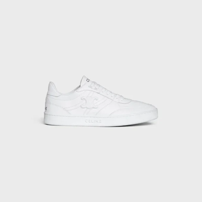 Zapatilla Ct-11 Trainer en piel de becerro