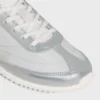 Zapatilla deportiva Racer en nailon, piel de becerro laminada y piel de becerro