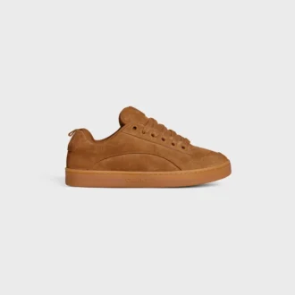 Zapatillas bajas con cordones CELINE Huntington en piel de becerro de gamuza y malla
