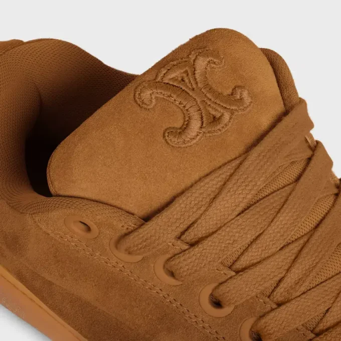 Zapatillas bajas con cordones CELINE Huntington en piel de becerro de gamuza y malla Zapatillas bajas con cordones CELINE Huntington en piel de becerro de gamuza y malla