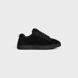 Zapatillas bajas con cordones CELINE Huntington en piel de becerro de gamuza y malla