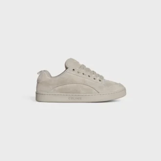 Zapatillas bajas con cordones CELINE Huntington en piel de becerro de gamuza y malla