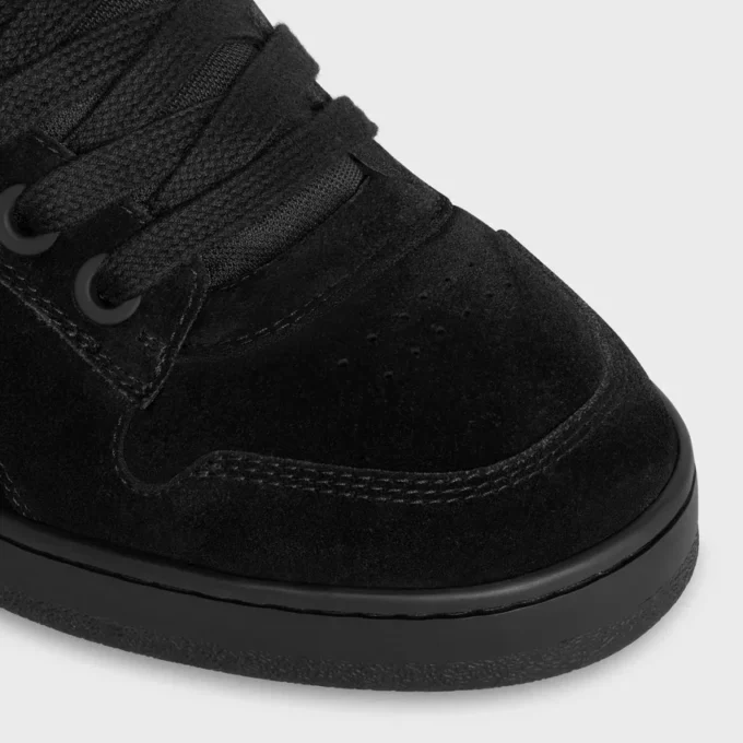 Zapatillas bajas con cordones CELINE Huntington en piel de becerro de gamuza y malla Zapatillas bajas con cordones CELINE Huntington en piel de becerro de gamuza y malla
