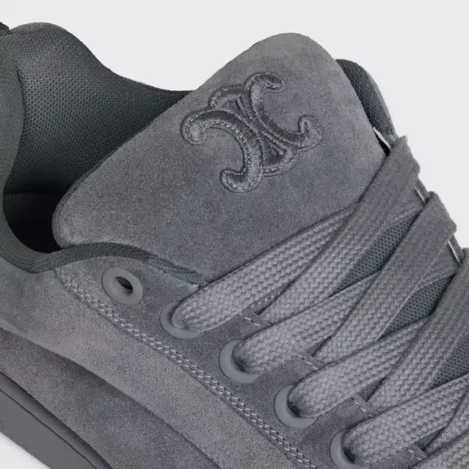 Zapatillas bajas con cordones CELINE Huntington en piel de becerro de gamuza y malla Zapatillas bajas con cordones CELINE Huntington en piel de becerro de gamuza y malla